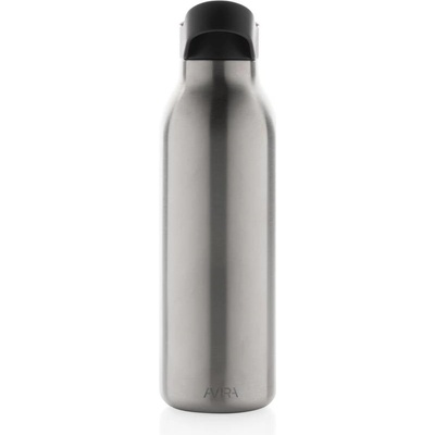 Flip top na vodu Avira Ara sivá strieborná 500 ml