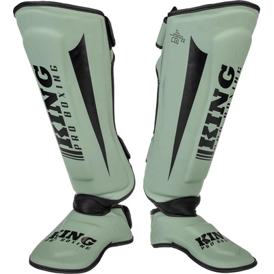 King Pro Chrániče holení boxing Revo 5 - khaki