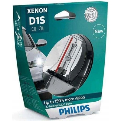 Philips X-treme Vision gen2 85415XV2S1 D1S PK32d-2 85V 35W