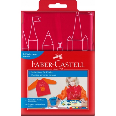 Faber-Castell Výtvarná zástěra červená 201204 – Zboží Dáma