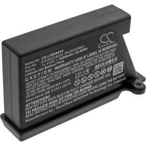 Cameron Sino Батерия за LG Hombot, LG VR серия, 3400 mAh (CS-LVR594VX)