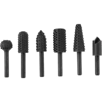 Rašple rotační sada 6ks Extol Premium 8803701