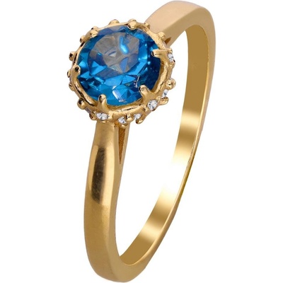 Zlaton Prsten žluté zlato s diamanty 000152703231