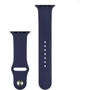 COTEetCI silikonový sportovní náramek pro Apple watch 42 / 44 mm půlnoční modrá CS2086-MB