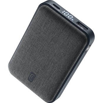 Cellularline Външна батерия GLAM 20W PD 10000 mAh LCD черна 14324
