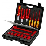 KNIPEX Комплект в куфар с 17 бр. инструменти VDE 1000V за електротехници, - K989911 (K989911)
