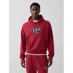 GAP Oversize суитшърт с лого VintageSoft GAP GAP | Cherven | МЪЖЕ | XS