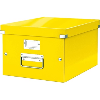 LEITZ Stredná organizačná škatuľa Click & Store žltá (ES605816)