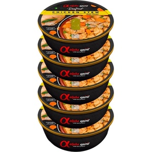 Alpha Spirit Dog Realfood Пиле яхния 5 x 280 г