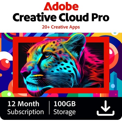 Adobe Creative Cloud All Apps 100 GB 1 rok – Zboží Živě Adobe Creative Cloud All Apps 100 GB 1 rok – Zboží Živě