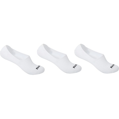 Firetrap 3pk Invisible Sock - White