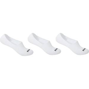Firetrap 3pk Invisible Sock - White