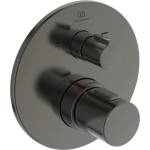 Ideal Standard Вграден смесител за вана и душ Ideal Standard Ceratherm T100, Magnetic Grey, без тяло за вграждане (A5814A5)