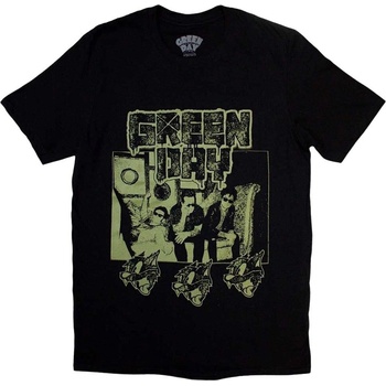 Green Day Риза Rev Radio Unisex Black XL (GDTS65MB04)