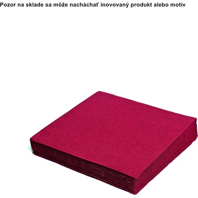 Wimex servítky 2V bordové 33x33cm 50ks