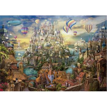 Educa - Puzzle Dream Town - 2 000 piese
