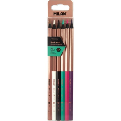 MILAN Цветни моливи Copper, 3.5 mm, 6 цвята (1015120597)