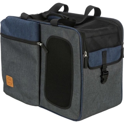 TRIXIE Backpack and Carrier Tara 2 in 1 - Модерна транспортна раница и несесер за кучета и други любимци Tara 2 в 1, 25x38x50 см