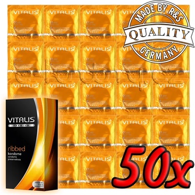 Vitalis Ribbed 50 pack