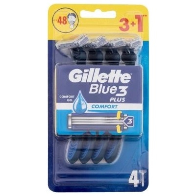 Gillette Blue3 Plus Comfort 4 ks