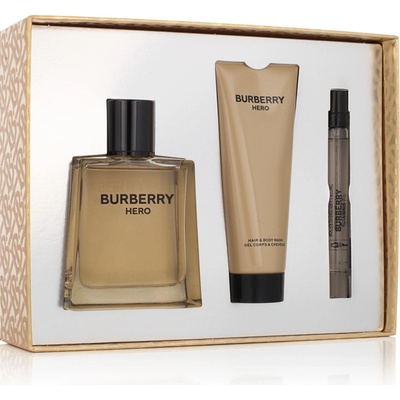 Burberry Hero EDT 100 ml + EDT 10 ml + sprchový gél 75 ml darčeková sada