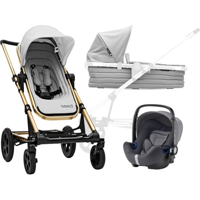 Britax 3-kombinace SEED PAPILIO COPPER Black/Grey Melange 2020