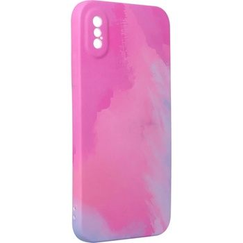 Image 1 of Forcell Силиконов Калъф за iPhone XS/X, Printing Pop Case, Розов (5903396111785)