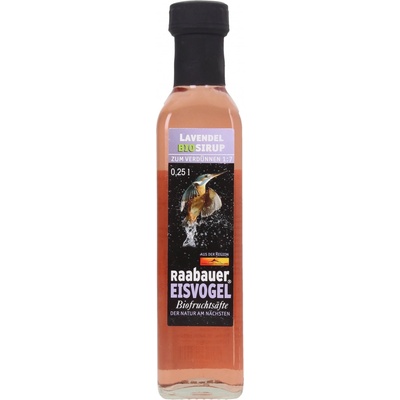 Raabauer Eisvogel Bio levandulový sirup 250 ml
