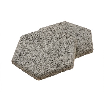 FIBROTECH АКУСТИЧНИ СТЕННИ ПАНЕЛИ HEXAGON 25x289x250мм СИВ (2132450)