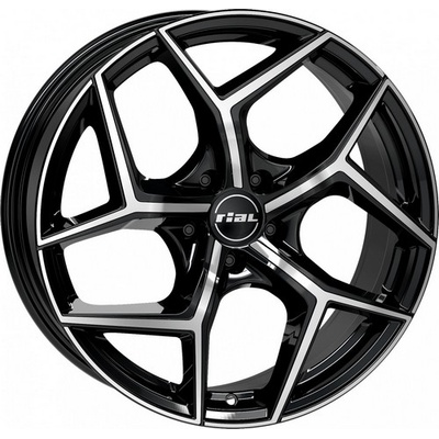 RIAL SALENTO 8x19 5x108 ET45 black polished