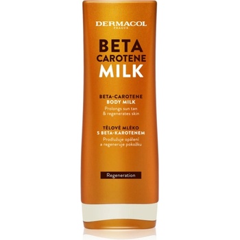 Dermacol Sun Beta Carotene тоалетно мляко за тяло за удължаване на загара 200ml
