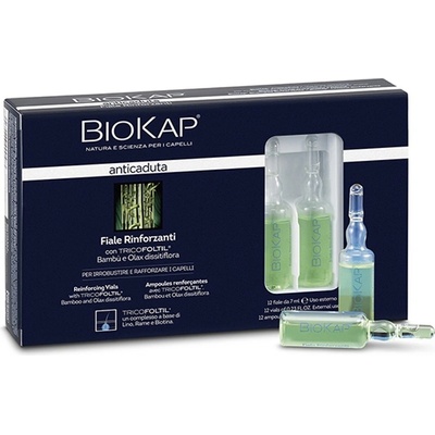 Biokap Anticaduta Posilující ampule proti vypadávání vlasů 12 x 7 ml