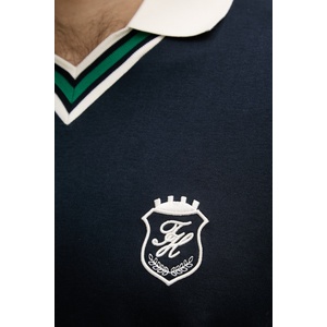 Tommy Hilfiger тениска с яка мъжка от памук (MW0MW42830)