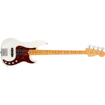 Image 1 of Fender American Ultra Precision Bass MN Arctic Pearl