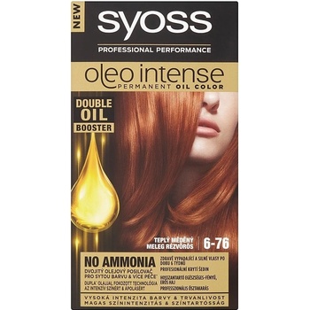 Syoss Oleo Intense Color 6-76 teplý měděný