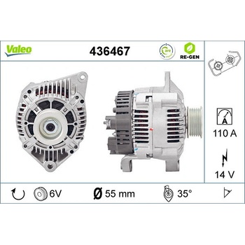 generátor VALEO 436467