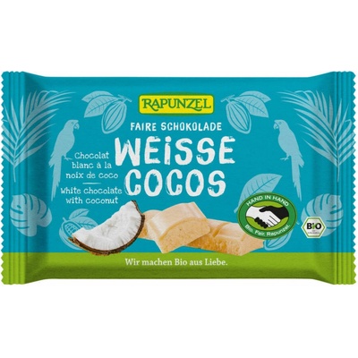 Rapunzel Čokoláda biela s kokosom BIO 100 g