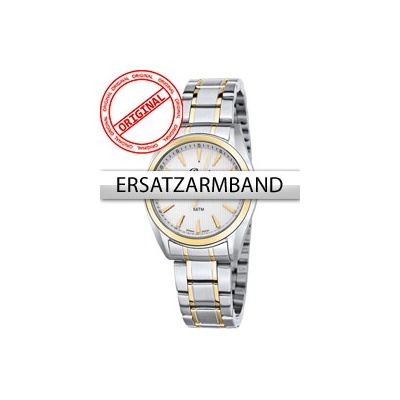Bossart Replacement Strap steel BW-1310 Ladies bicolor (Replacement Strap steel BW-1310 bicolor)