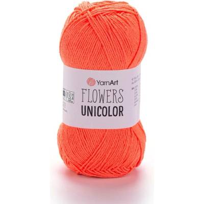 Yarn Art Flowers Unicolor 737 neon oranžová