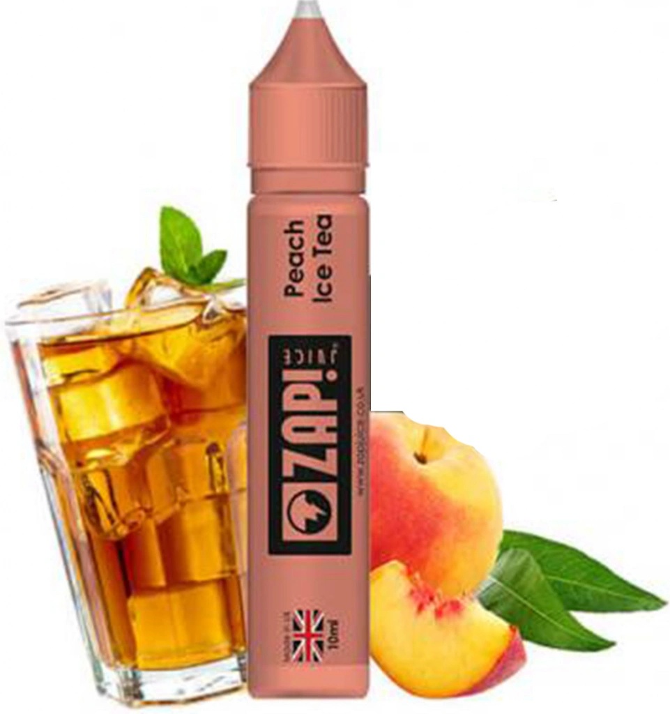 Zap! Juice Salt Peach Ice Tea 10 ml 20 mg - Heureka.cz