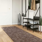 vidaXL Каса за килим MARSA Сиво 80 x 350 см Полиестер и PVC (42023194)