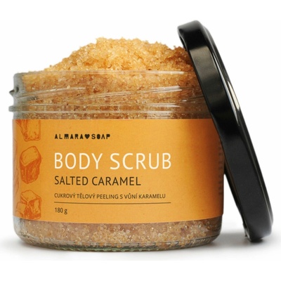 Almara Soap přírodní tělový peeling Salted Caramel 180 g