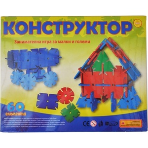  Конструктор 60 ел. Естрела