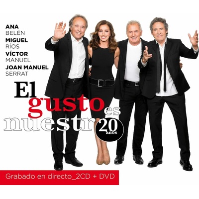 BELEN, ANA, MIGUEL RIOS, - EL GUSTO ES NUESTRO 20 ANOS, CD