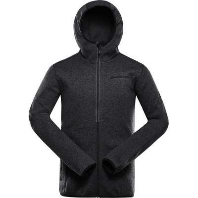 Alpine Pro Мъжки топъл суитшърт с цип ALPINE PRO ZEG 2 black ALPINE PRO | Cheren | МЪЖЕ | XXL
