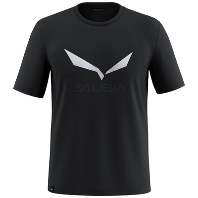 Salewa Solidlogo Dri-Rel M S/S Tee Размер: XXL / Цвят: черен