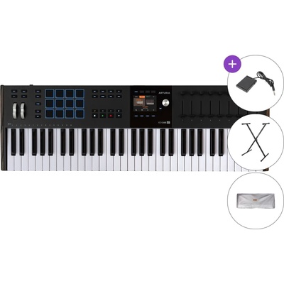 Arturia KeyLab 61 mk3 SET Миди клавиатура Black (KEYLAB-61-MK3-BK-SET)