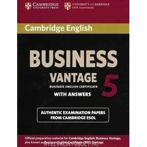 Cambridge English Business 5 Vantage Student's Book with Answers | Corporate Author Cambridge ESOL (2012)