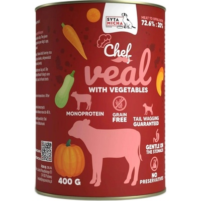 Syta Micha Chef Veal with vegetables 400 g