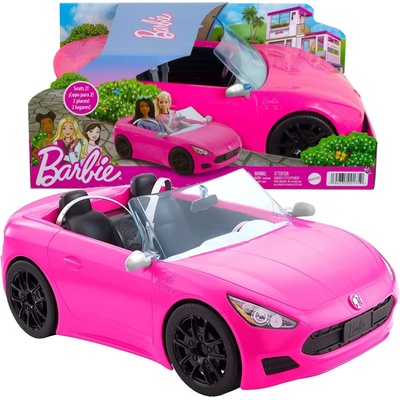 Mattel Barbie růžový kabriolet